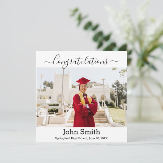 A Personalized Diploma Card,  (Stehend Vorderseite)