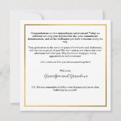 A Personalized Diploma Card, (Rückseite)