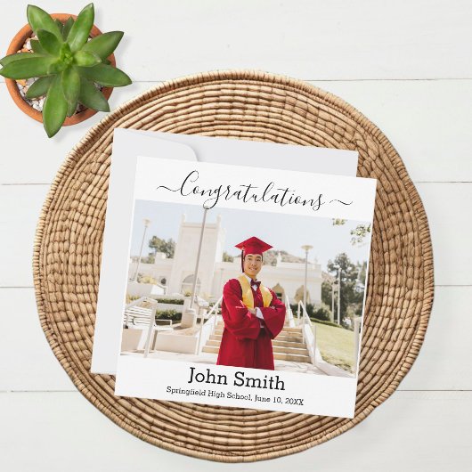 A Personalized Diploma Card,