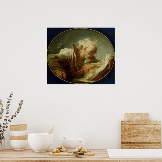 A Philosopher, c.1764 Poster (Küche)