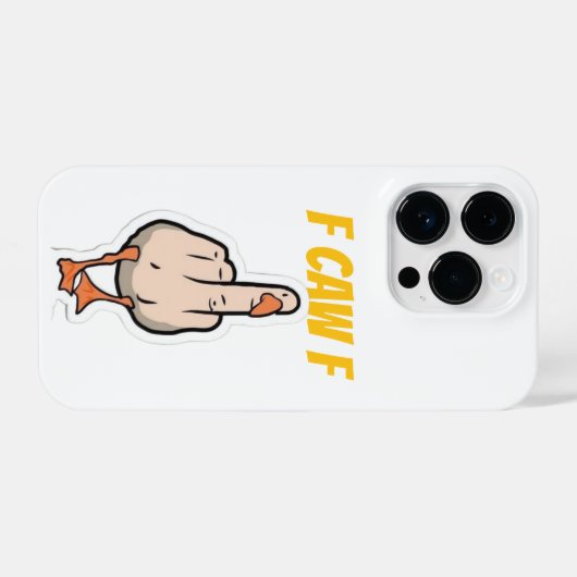 A phone cover with a bold, humorous design - Let  iPhone Hülle (Rückseite (Horizontal))