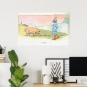 A Pig Poster (Heimbüro)