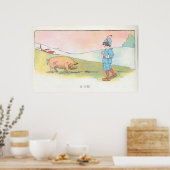 A Pig Poster (Küche)