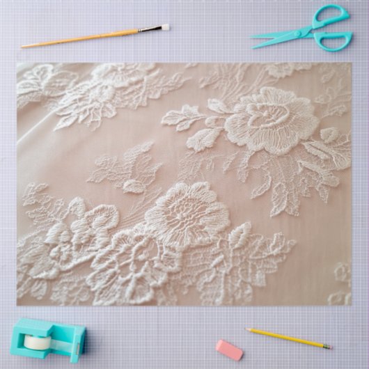 A Pink Lace Series Design #3 Seidenpapier (Basteln)