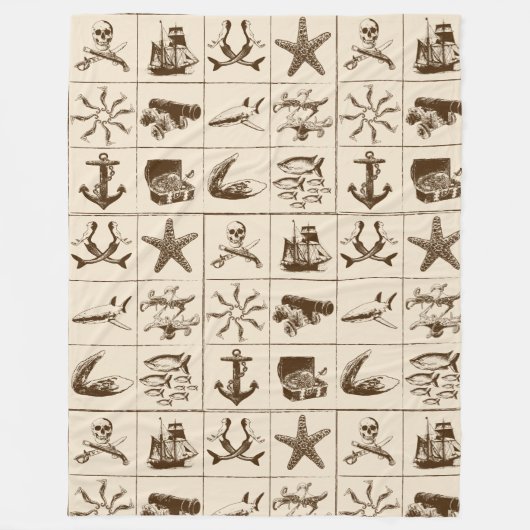 A Pirates Life Blanket_1 Fleecedecke (Vorderseite)