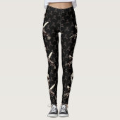 A Pirates Life multiskul_blackwithgree Leggings (Vorderseite)