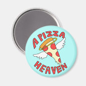 A Pizza Heaven Magnet (Vorderseite/Rückseite)