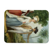 A Planter and his Wife, Attended by a Service, c.1 Magnet (Horizontal)