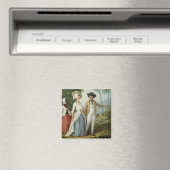 A Planter and his Wife, Attended by a Service, c.1 Magnet (In Situ (Geschirrspüler))