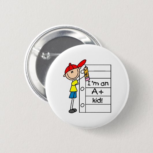 A plus Kind Button (Vorne & Hinten)