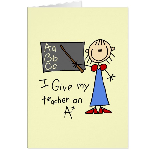 A plus Lehrer (Vorne)