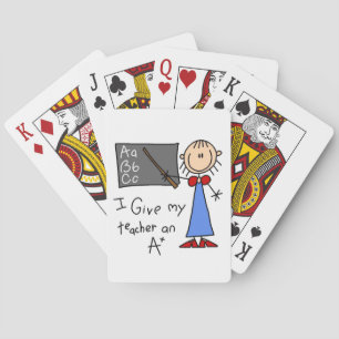 A Plus Lehrer Spielkarten