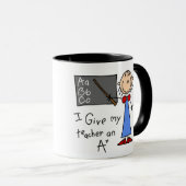 A plus Lehrer Tasse (VorderseiteRechts)