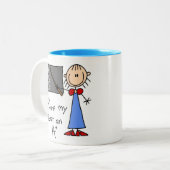 A plus Lehrer Zweifarbige Tasse (Vorderseite Links)