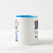 A plus Lehrer Zweifarbige Tasse (Mittel)