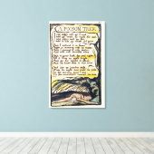 'A Poison Tree', Platte 50 (Bentley 49) von 'Songs Leinwanddruck (Insitu (Holzboden))