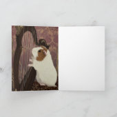 A Polite Performance – Guinea Pig Greeting Card Karte (Innenseite)