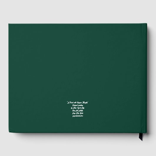 A Pond with Unpure Thoughts Gästebuch (Rückseite)