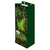 A Pond with Unpure Thoughts Geschenktüte Für Weinflaschen (Rückseite Schrägansicht)