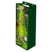 A Pond with Unpure Thoughts Geschenktüte Für Weinflaschen (Vorderseite Schrägansicht)