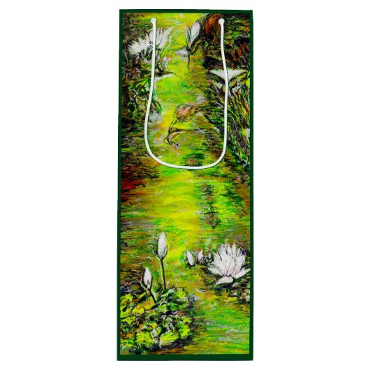 A Pond with Unpure Thoughts Geschenktüte Für Weinflaschen (Vorderseite)