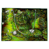 A Pond with Unpure Thoughts Große Geschenktüte (Rückseite)