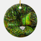 A Pond with Unpure Thoughts Keramik Ornament (Hinten)