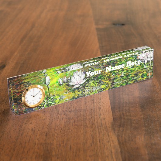 A Pond with Unpure Thoughts Namensplakette (Seite)