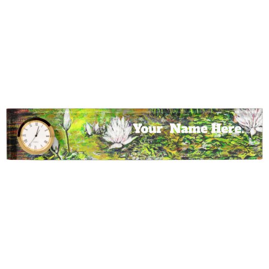 A Pond with Unpure Thoughts Namensplakette (Vorderseite)