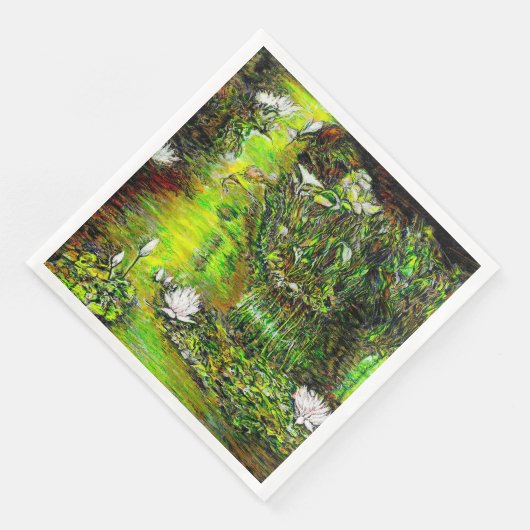 A Pond with Unpure Thoughts Serviette (Ecke)