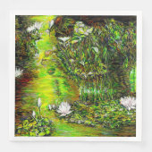 A Pond with Unpure Thoughts Serviette (Vorderseite)