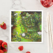 A Pond with Unpure Thoughts Serviette (Beispiel)