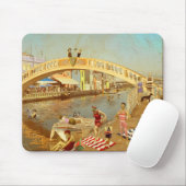 A Ponte dos Carcavelos. Aveiro (Portugal) Mousepad (Mit Mouse)