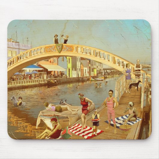 A Ponte dos Carcavelos. Aveiro (Portugal) Mousepad (Vorne)