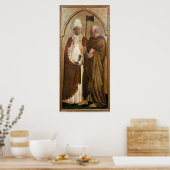 A Pope and St. Matthias, c.1428-29 Poster (Küche)