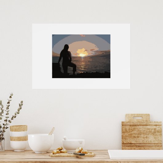a poster (Küche)