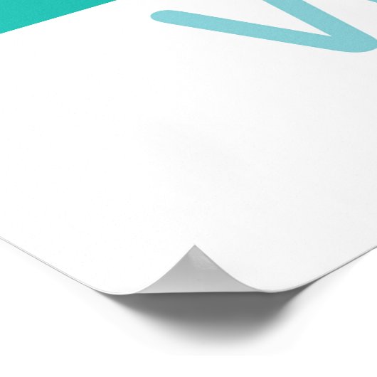 A poster VENICE (Ecke)