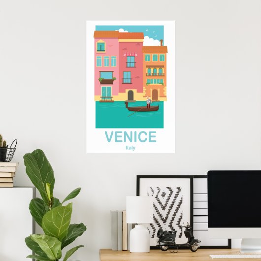A poster VENICE (Heimbüro)