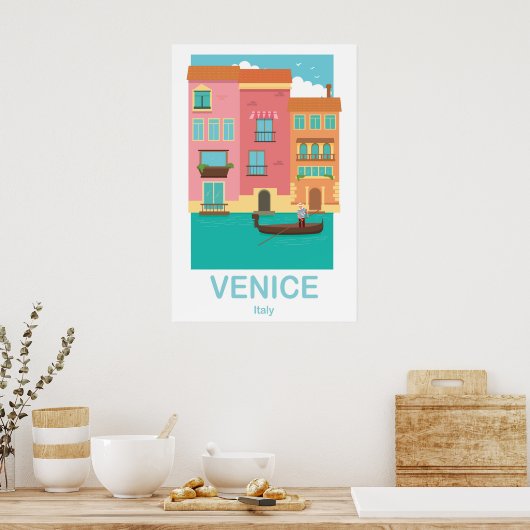A poster VENICE (Küche)