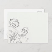 A POSTKARTE (Vorne/Hinten)