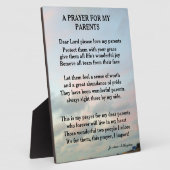 A PRAYER FOR MY PARENTS FOTOPLATTE (Seite)