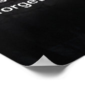 A Prayer Red walkway Posters Poster (Ecke)