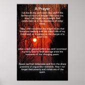 A Prayer Red walkway Posters Poster (Vorne)