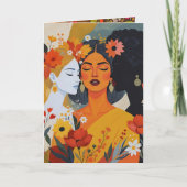 A Pretty Inspirational International Women's Day  Karte (Vorderseite)