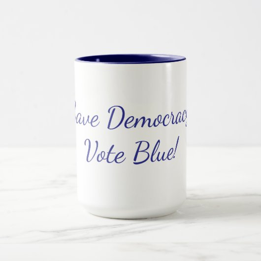 a pro democracy coffee mug tasse (Zentrum)