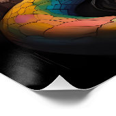 A Prophecy Sealed in the Beastly Masquerade Poster (Ecke)