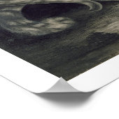 A Prowling Tiger (pencil on paper) Poster (Ecke)