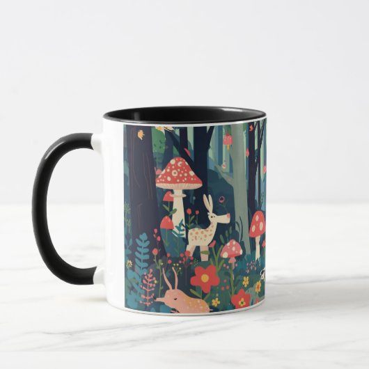 A psychedelic mug tasse (Links)