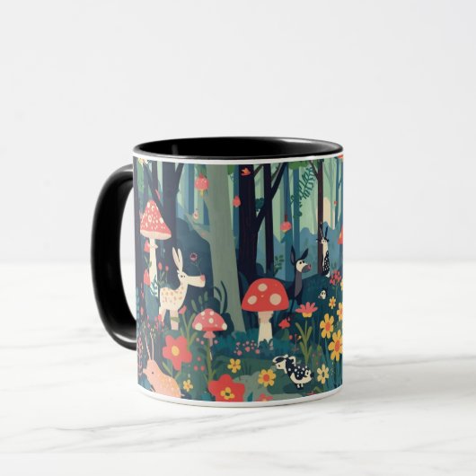 A psychedelic mug tasse (Vorderseite Links)
