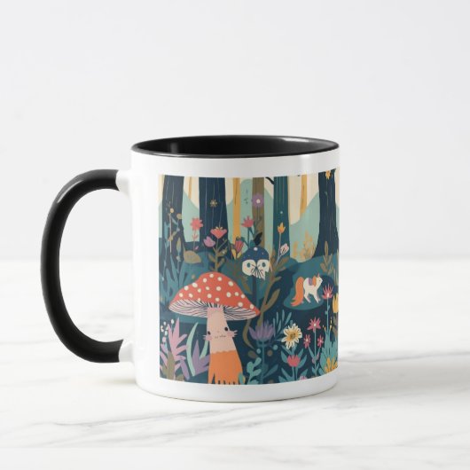 A psychedelic mug tasse (Links)